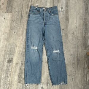 Levi’s Ribcage Straight Ankle